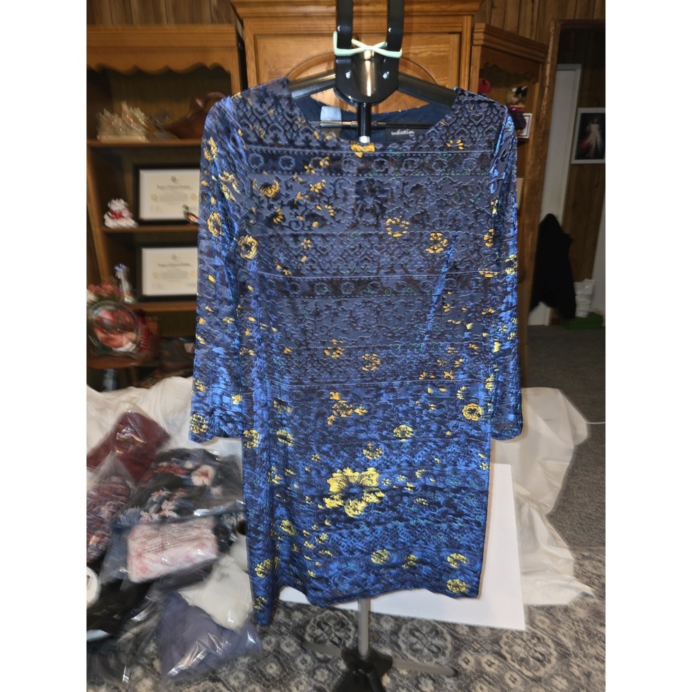 Indication By ECI Size L Dress Lined. Feels Like Velvet . Party,Holiday,...